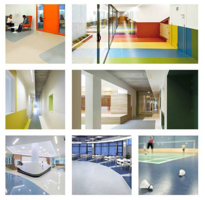 塑立得的在各場所的應用效果