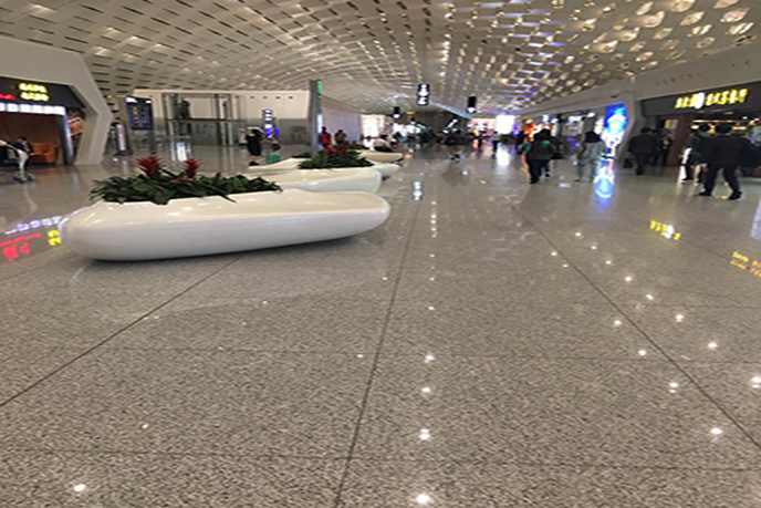 淺談水磨石地麵出現問題翻新養護?-塑立得地坪漆係統