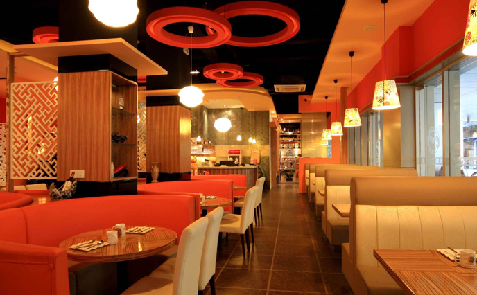 具有流行元素的艾特石商場地麵，藝術地坪體現!