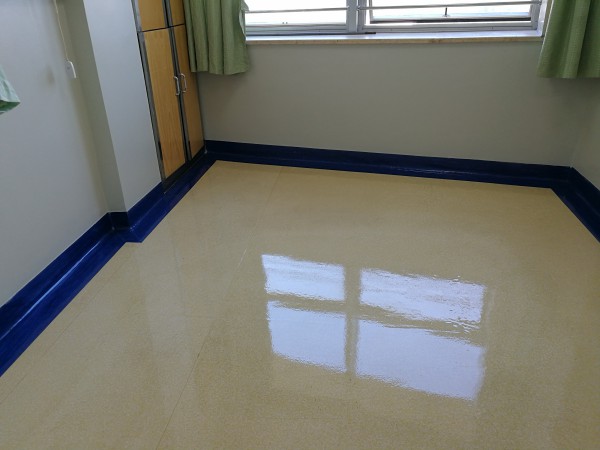 PVC地板翻新後 PVC地板翻新後