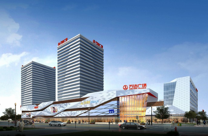 鄂爾多斯萬達廣場售樓處水泥地麵翻新 鄂爾多斯萬達廣場售樓處水泥地麵翻新