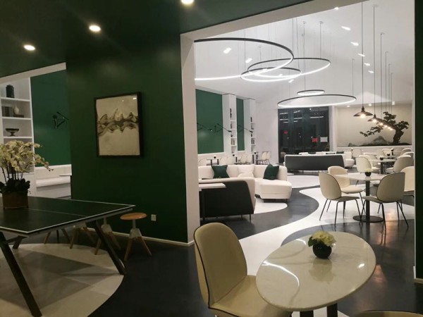 辦公室地麵翻新效果