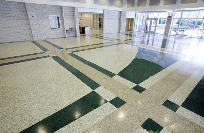 環氧磨石整體地麵有什麽好處?為什麽現在這麽流行? 環氧磨石整體地麵有什麽好處?為什麽現在這麽流行?