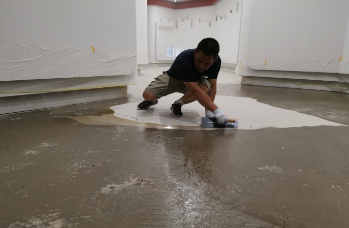 環氧磨石地坪施工注意事項2，對建築基層強度和厚度有什麽要求？