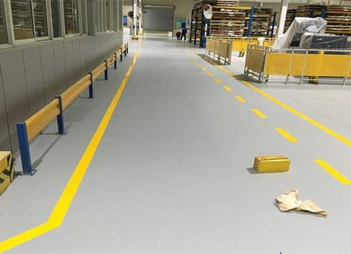 工廠耐磨地坪漆，新利平台官网環保耐用性能為環境創造優質！