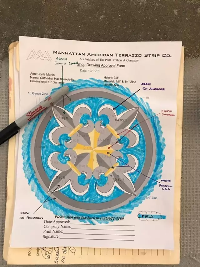 環氧磨石地坪設計-對表麵圖案要求有哪些？
