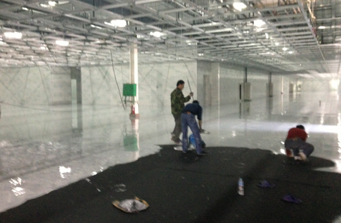 大型電子廠環氧防靜電地坪漆施工流程，你知道嗎？