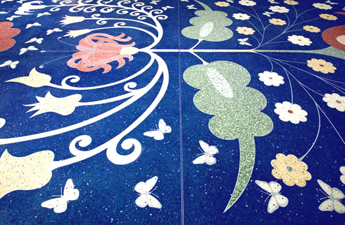 這家環氧磨石地坪的耐髒性能,絕了! 這家環氧磨石地坪的耐髒性能,絕了!