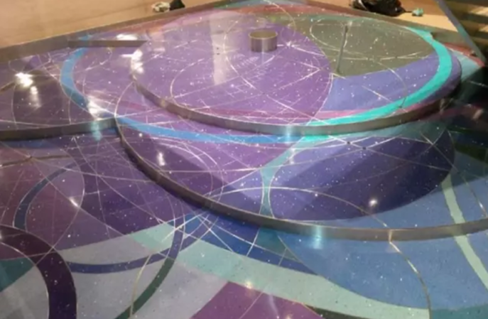 環氧磨石地坪拚花是怎麽做的? 環氧磨石地坪拚花是怎麽做的?