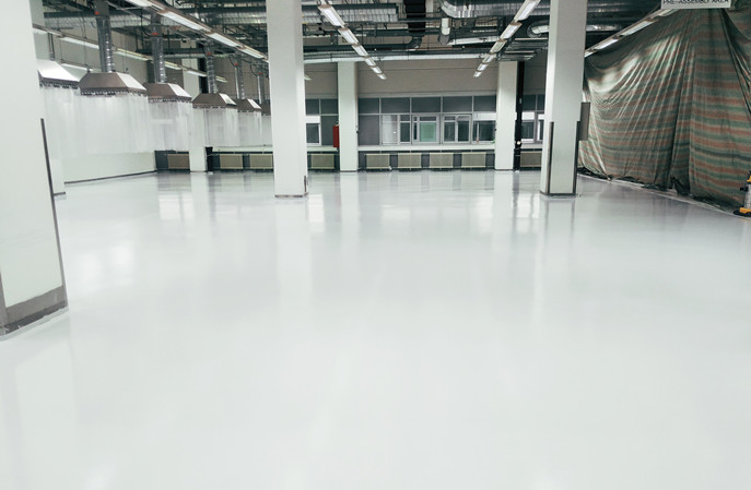 環氧防靜電自流平漆膜附著力變差