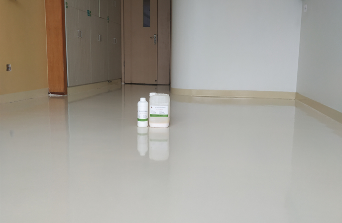 塑料地板使用塑立得保養(yang) 後