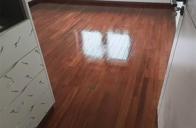 塑立得對木地板翻新後 塑立得對木地板翻新後