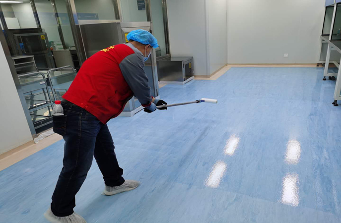 醫院 PVC 地板保養(yang) 新選擇--塑立得