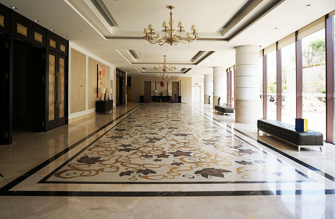 環氧磨石地麵--新利平台官网艾特石如何以科技與藝術重塑高端空間