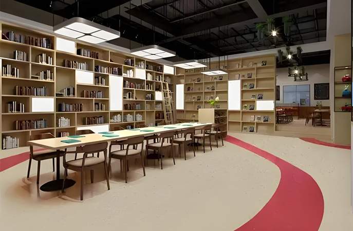 圖書館 PVC 地板煥新秘訣,塑立得實力守護 圖書館 PVC 地板煥新秘訣,塑立得實力守護