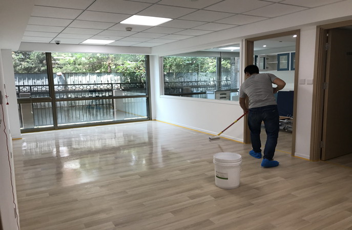 塑立得--養老院PVC地板保養新方案 塑立得--養老院PVC地板保養新方案