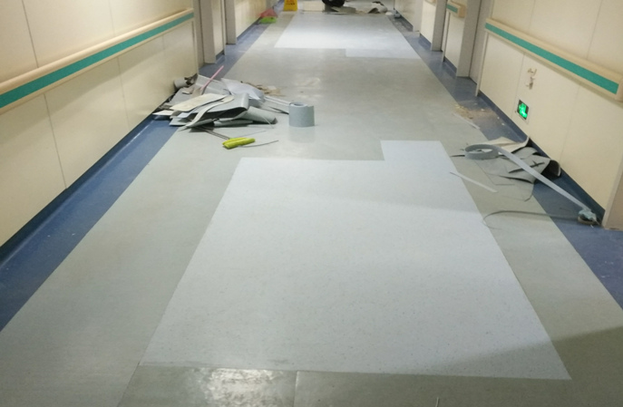 醫院彈性地麵翻新新方案--塑立得防護塗料