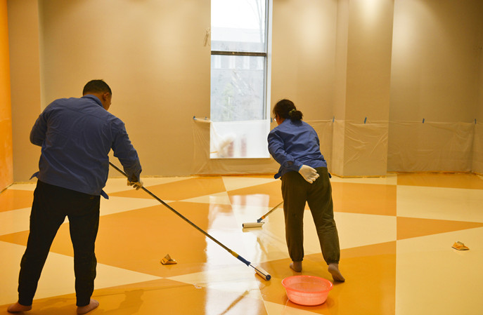 水泥自流平地麵翻新保養方案--塑立得防護塗料的應用場景與優勢