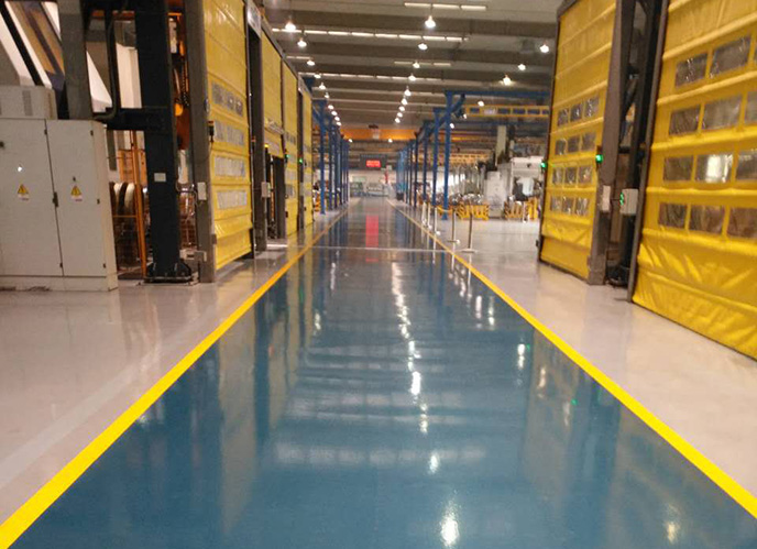 機械廠房地麵