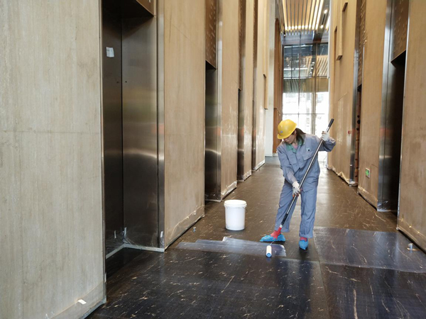 石材地麵養(yang) 護