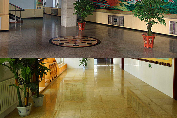 新鋪水磨石地坪減少養護次數怎麽辦?塑立得塗料