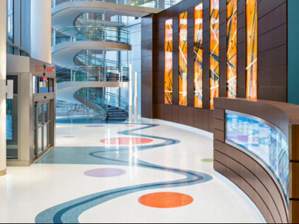 藝術地坪環氧磨石