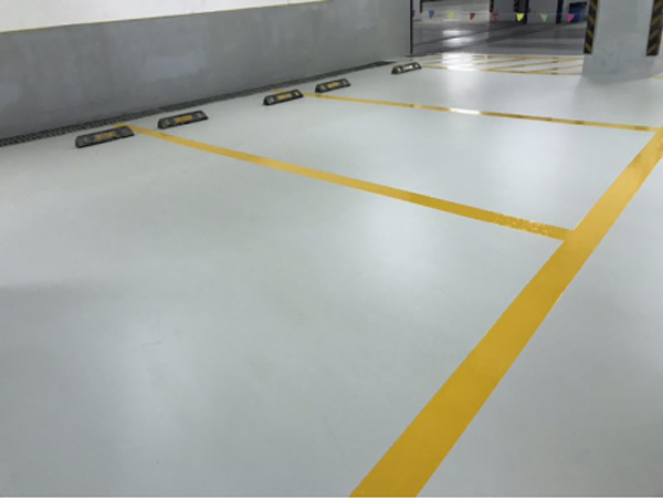 浙江人民醫院地下車庫翻新效果