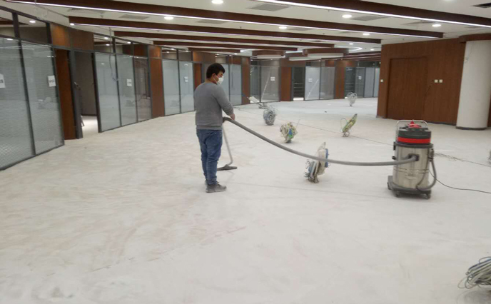 塑立得地坪漆在醫院PVC地麵施工流程解析