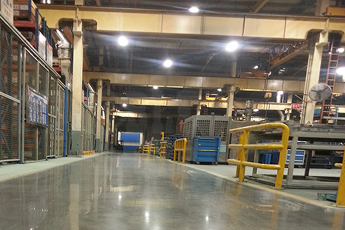 車間地麵舊地麵翻新改造工程